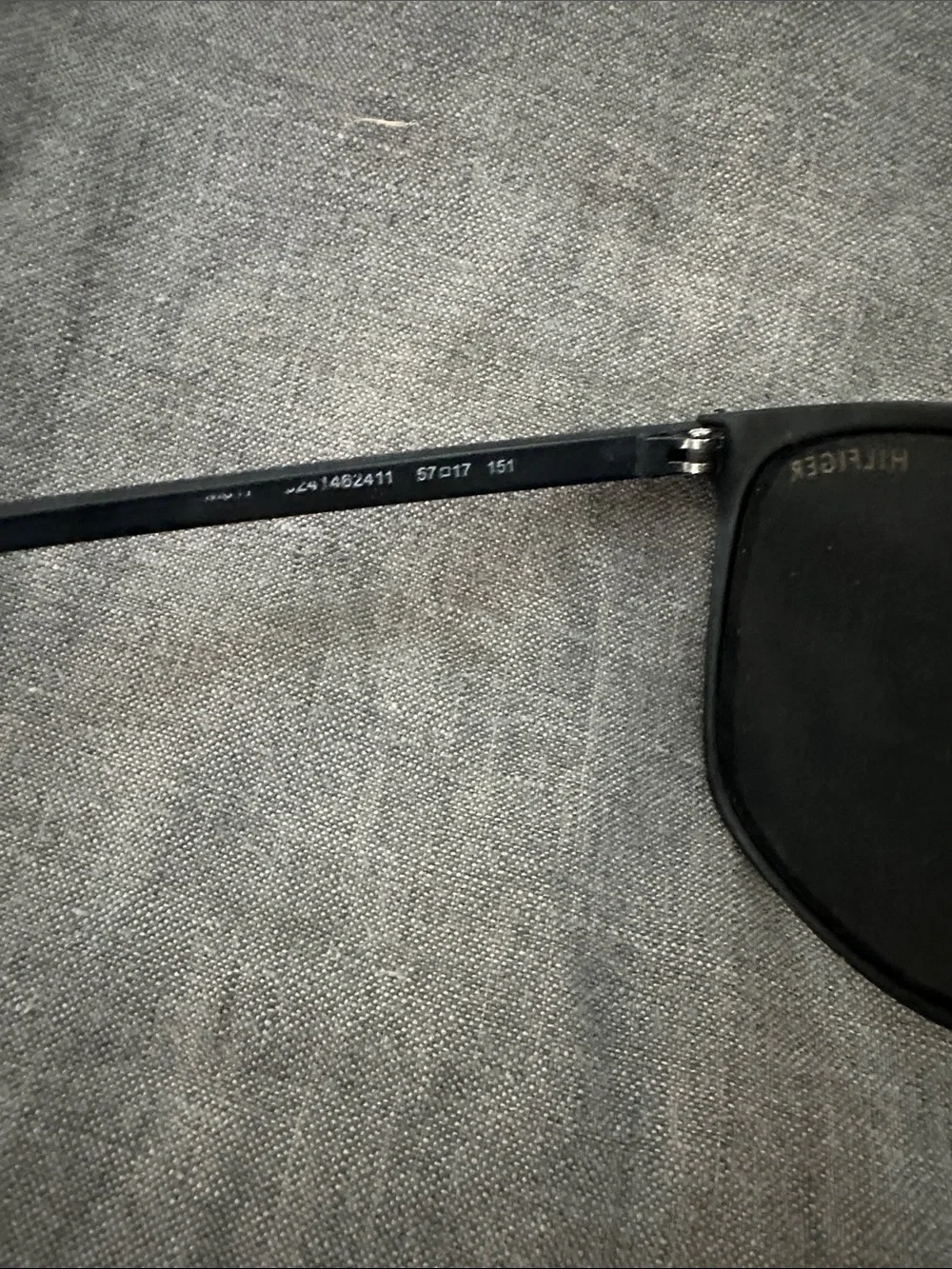 Tommy Hilfiger Black Square Sunglasses